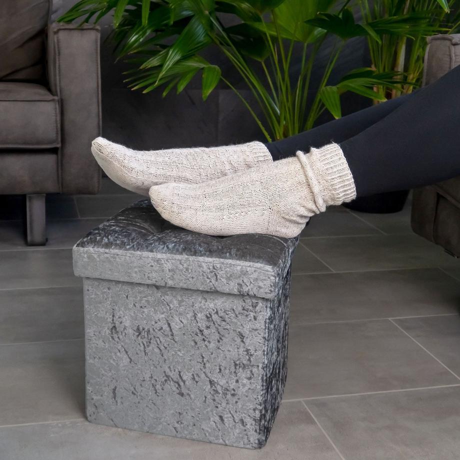 Intirilife Pouf Pliable  