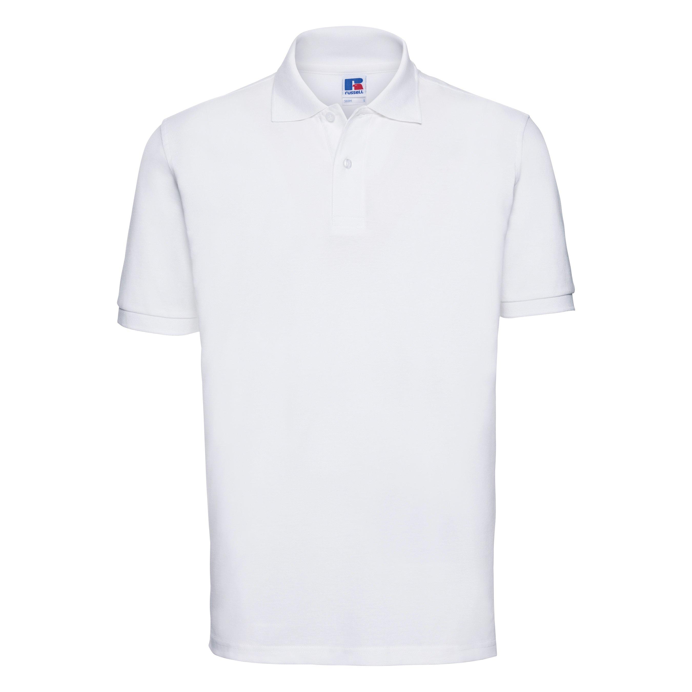 Image of Poloshirt, Kurzarm Herren Weiss 4XL