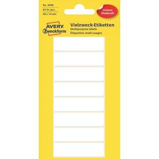 Avery-Zweckform AVERY ZWECKFORM Etiketten 50×14mm, 64 Stück  