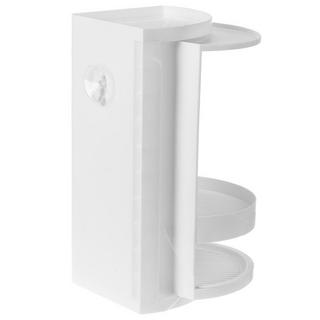 Northio Meuble d'angle rotatif pour salle de bain - Blanc  
