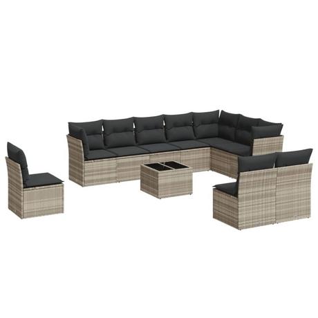 VidaXL Garten sofagarnitur poly-rattan  