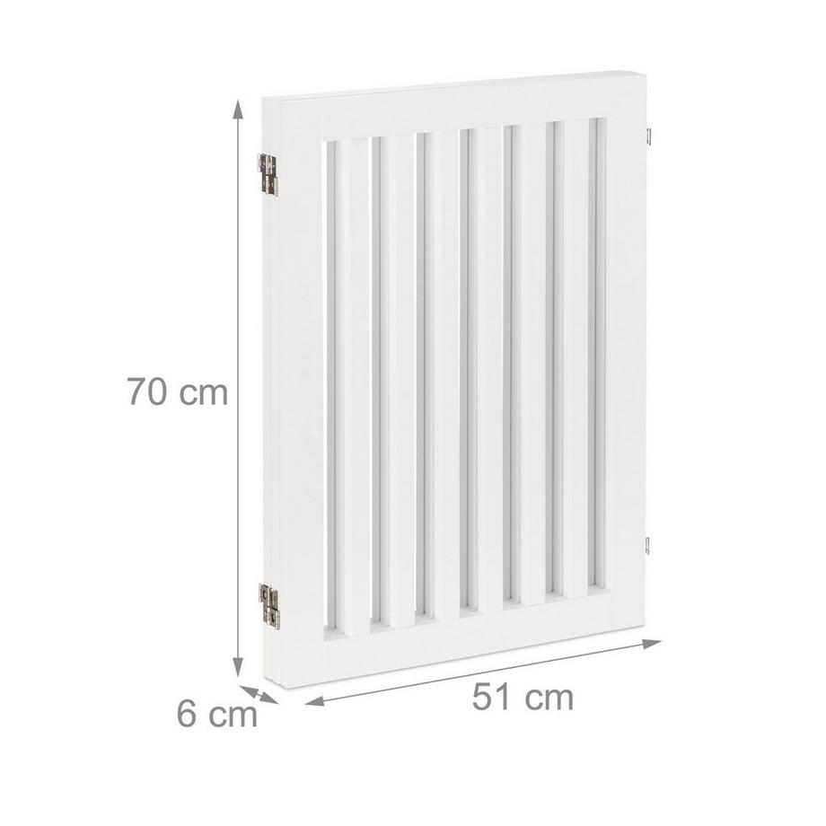 B2X  Portail pour enfants en bois 70 cm 