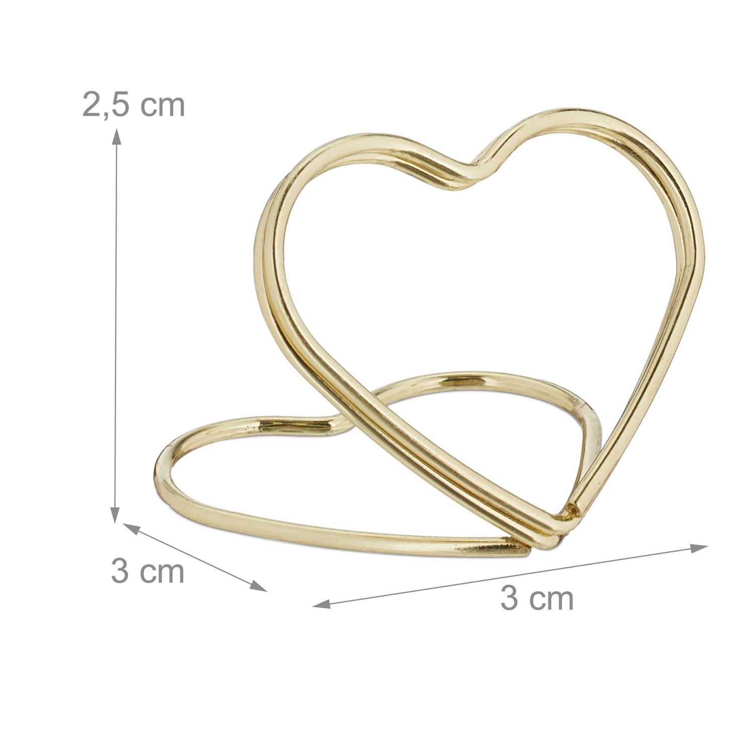 B2X Platzhalter Herz 48er Set  