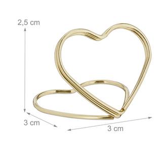 B2X Platzhalter Herz 48er Set  