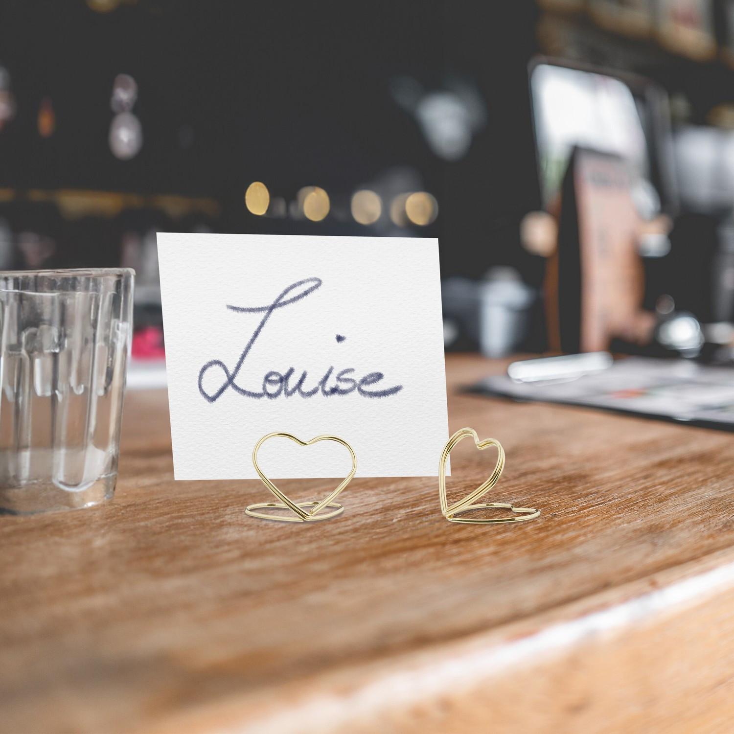 B2X Platzhalter Herz 48er Set  