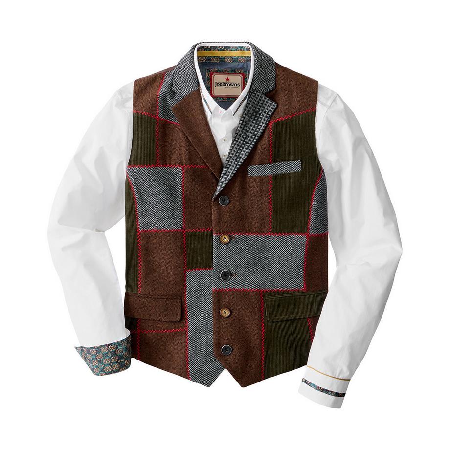 Joe Browns Gilet Patchwork Perfetto  