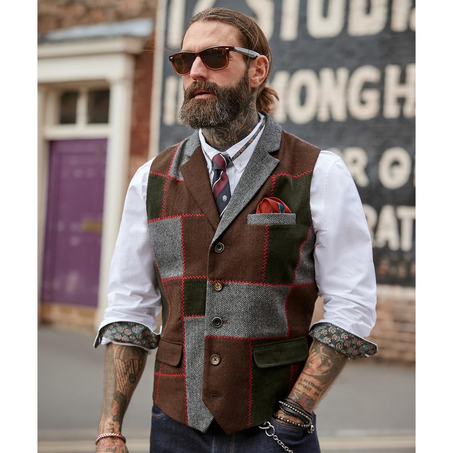 Joe Browns Gilet Patchwork Perfetto  