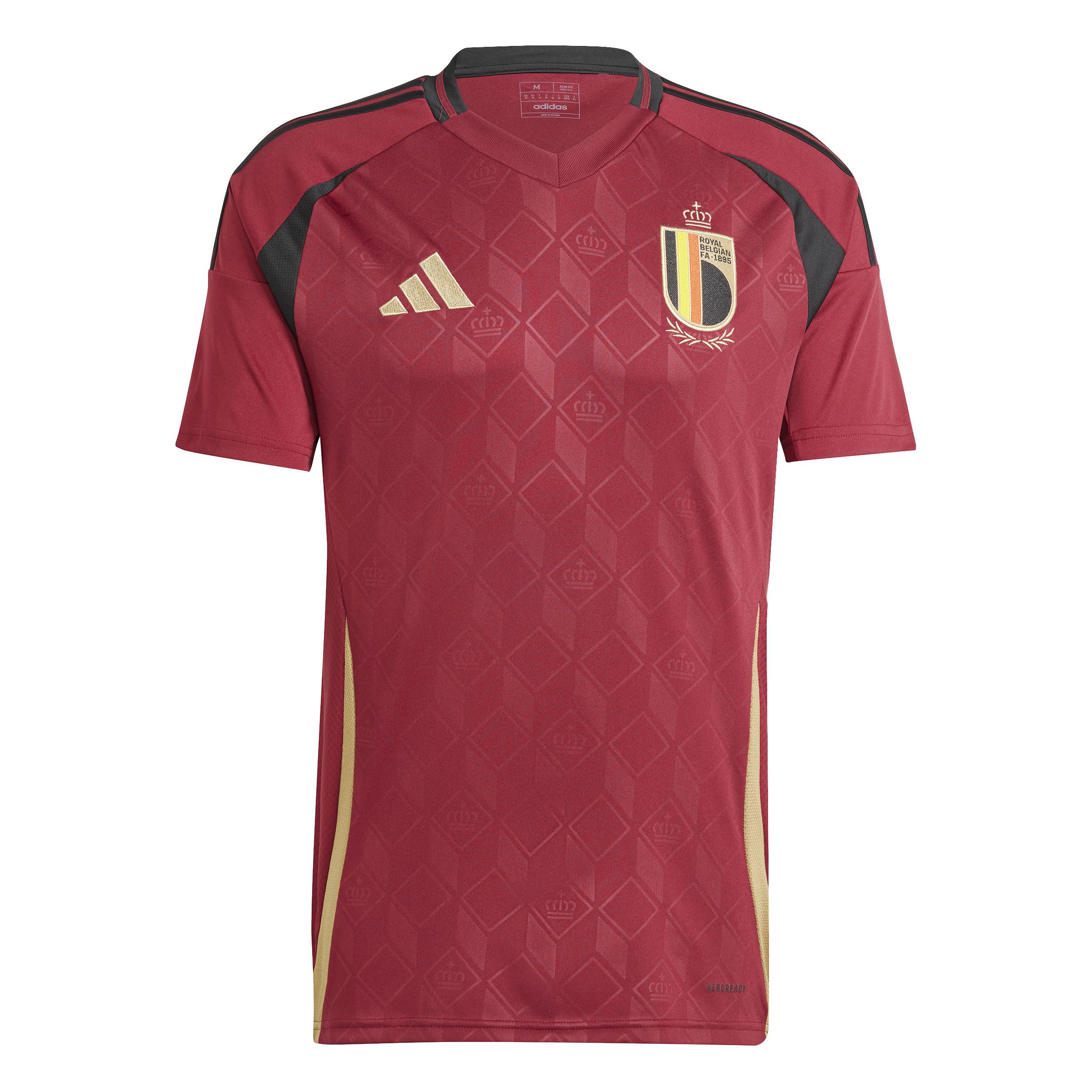 adidas  maglia home belgio euro 2024 