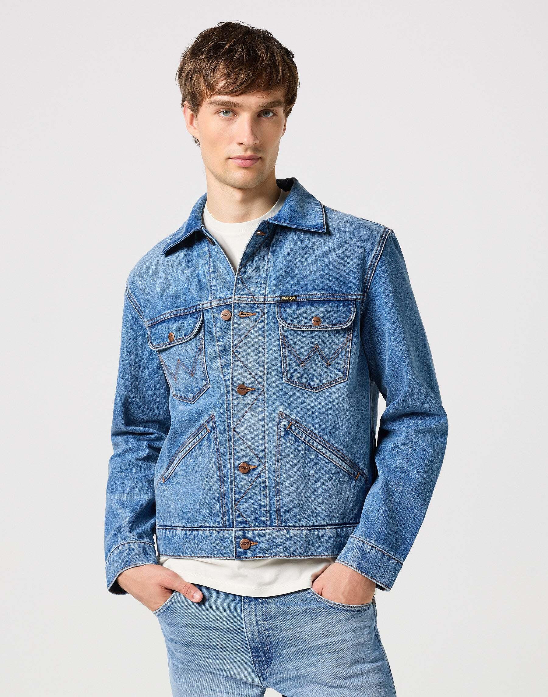Image of Jeansjacken 124mj Unisex Hellblau M