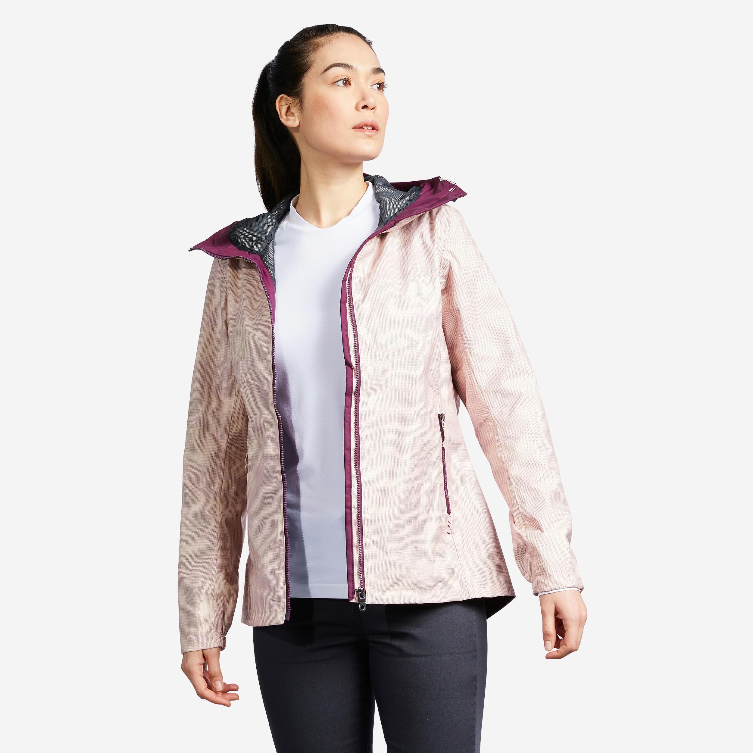 Image of Jacke - Sailing 100 Unisex Violett Bedruckt 52/2XL