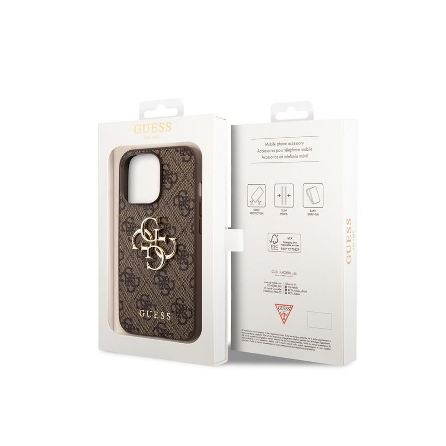 GUESS  Hülle Apple iPhone 14 Pro PU 4G Big 