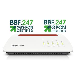 AVM  FRITZ!Box FRITZBox 5590 Fiber XGS-PON routeur sans fil Gigabit Ethernet Bi-bande (2,4 GHz / 5 GHz) Blanc 