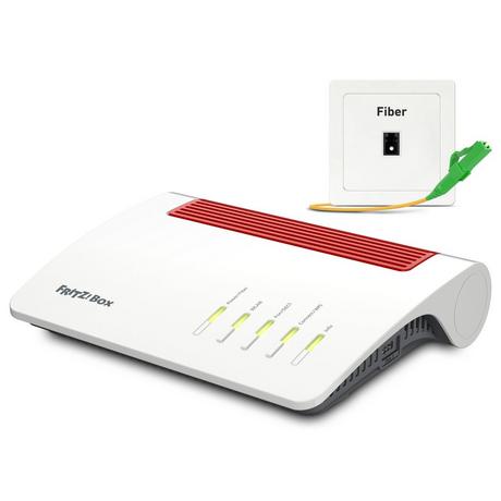 AVM  FRITZ!Box FRITZBox 5590 Fiber XGS-PON routeur sans fil Gigabit Ethernet Bi-bande (2,4 GHz / 5 GHz) Blanc 