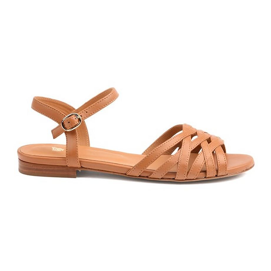 bobbies Ellis Flache Sandalen  