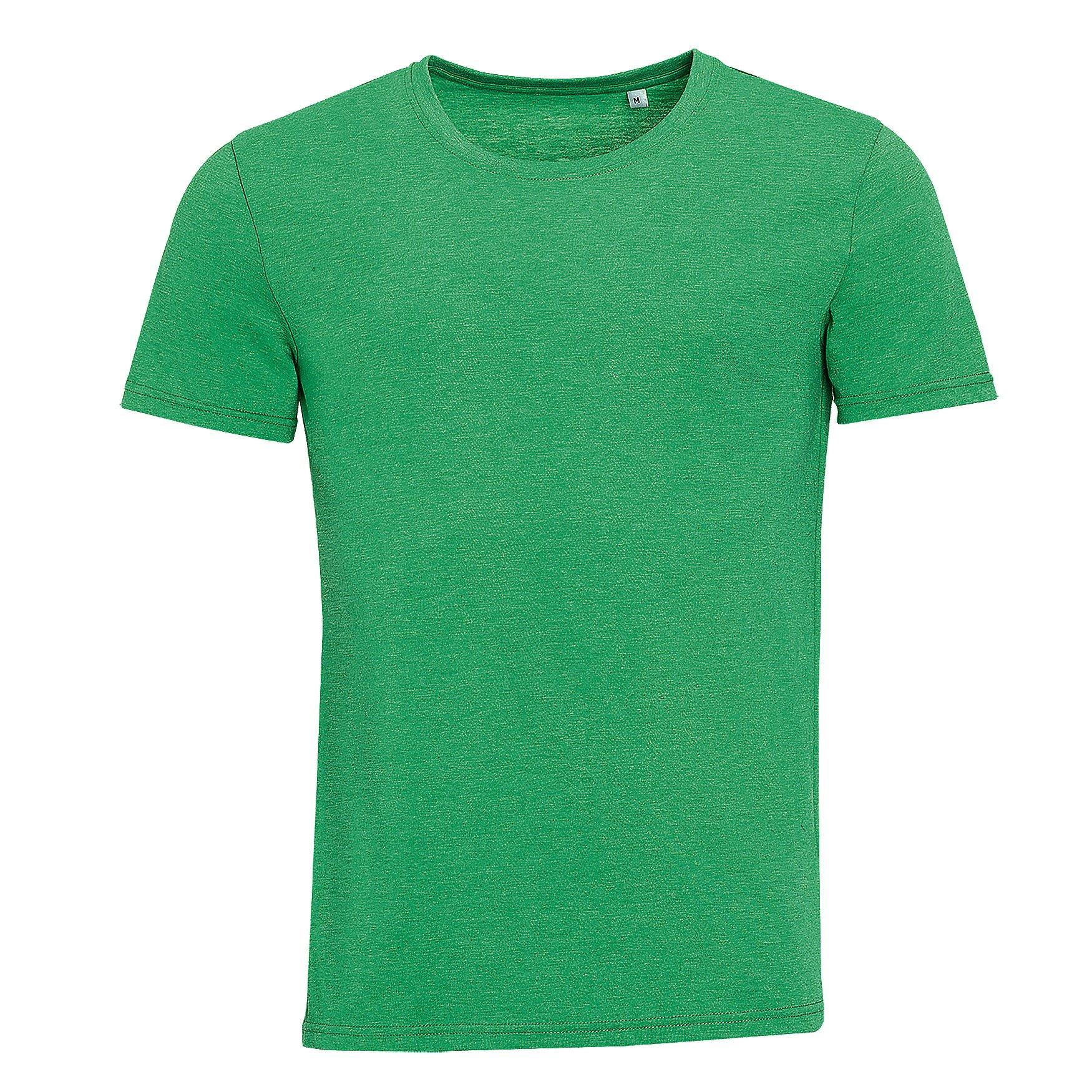 Image of Tshirt Mixed, Kurzarm Herren Grün S