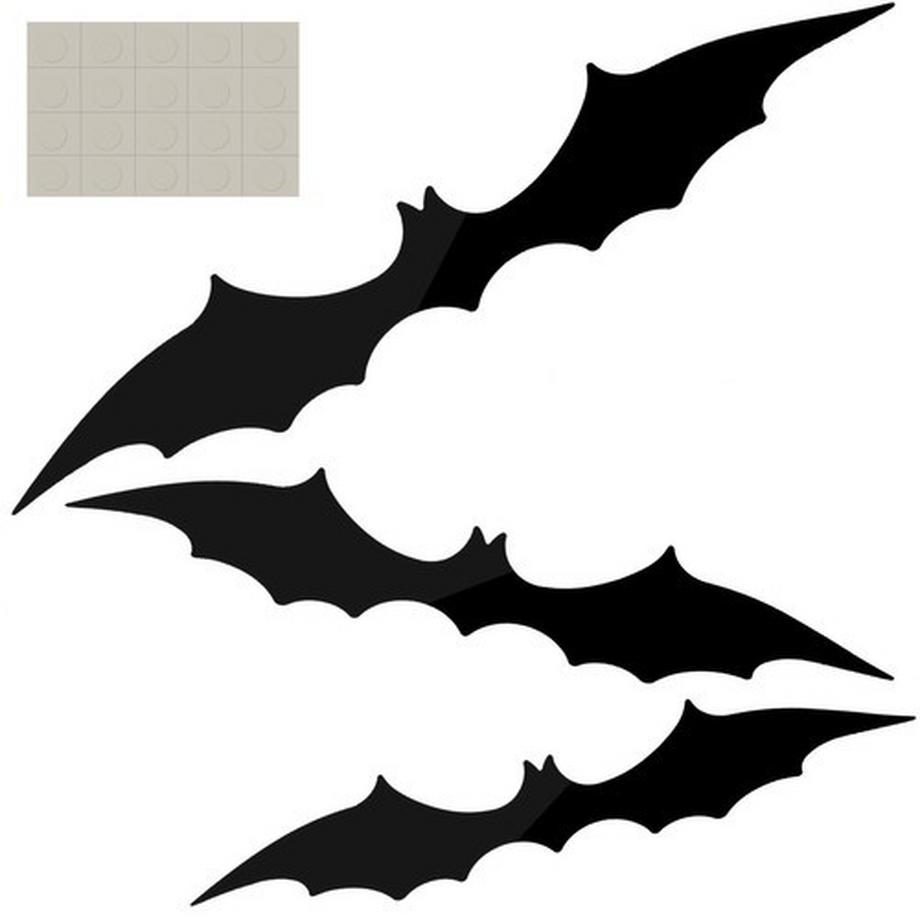 Malatec  Chauve-souris - set de décoration de 3 pcs. Malatèque 22004 