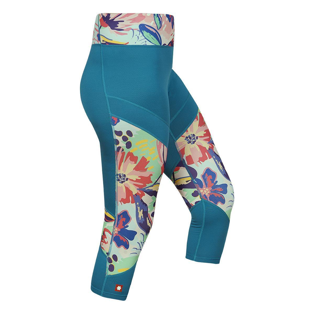 Ocun  leggings rhea 3/4 bleu 