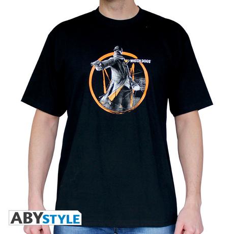 Abystyle  T-shirt - Watch Dogs - Fox Tag 