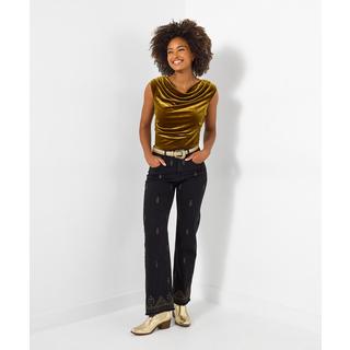 Joe Browns Velours Top Wasserfallausschnitt  