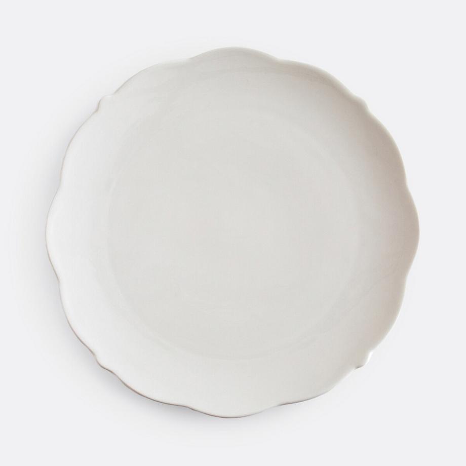 4er-Set flache Teller Hirène