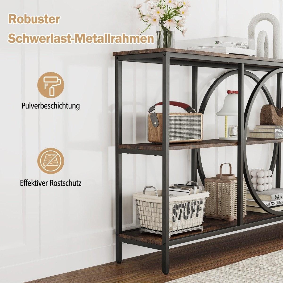 Northix Konsolentisch mit 3 Ebenen  