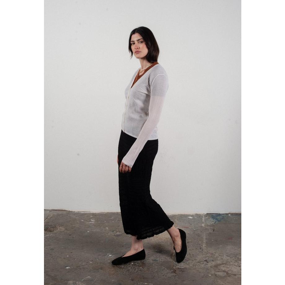 Studio Cashmere8 Frida 3 Cardigan Col V  
