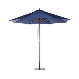Beliani Parasol de jardin en Tissu TOSCANA  