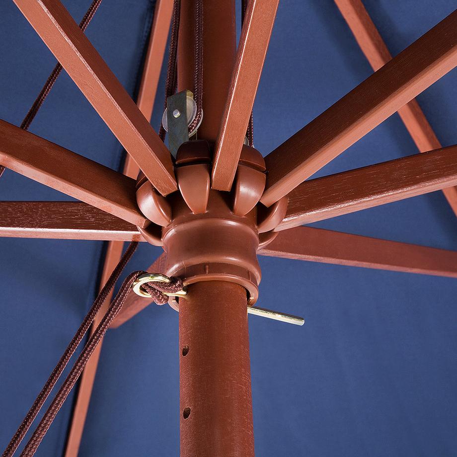 Beliani Marktschirm aus Stoff  TOSCANA  