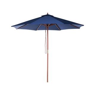 Beliani Parasol de jardin en Tissu TOSCANA  