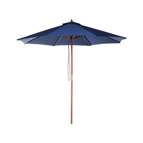 Beliani Parasol de jardin en Tissu TOSCANA  
