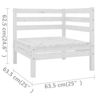 VidaXL divano Legno di pino  