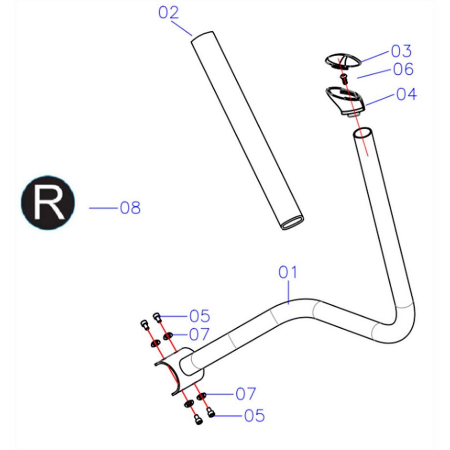 DOMYOS  Rahmen Crosstrainer EL900 