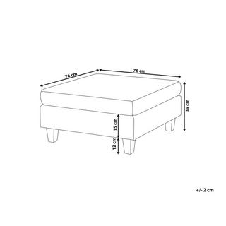 Beliani Ottomana en Poliestere Classico FEVIK  