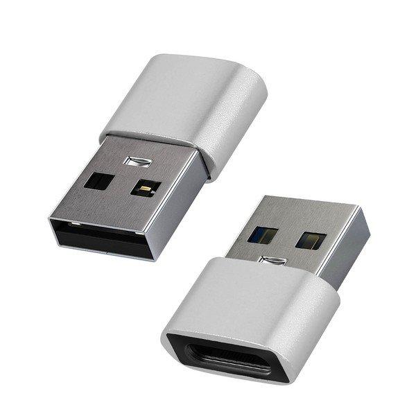 Adaptateur OTG AVIZAR USB C femelle vers USB femelle Noir