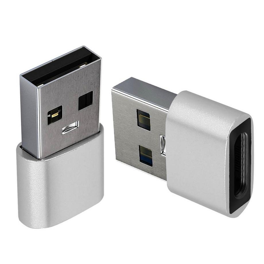 Avizar  Adattatore da USB a USB-C Argento 