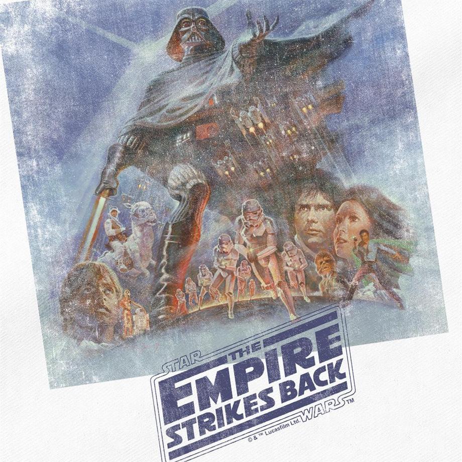STAR WARS Tote Bag Motif Poster Rétro The Empire Strikes Back Réutilisable  