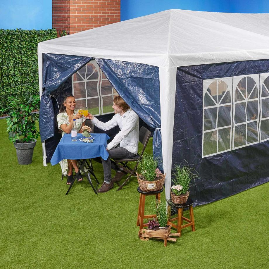 B2X Seitenteile Blue Pavilion - 6er-Set  