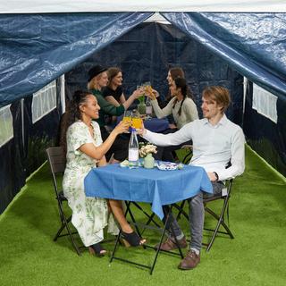 B2X Pannelli laterali Blue Pavilion - set da 6  