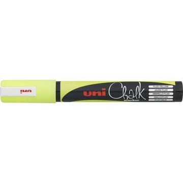 UNI-BALL Chalk Marker 1,8-2,5mm PWE5MF.YELLO gelb