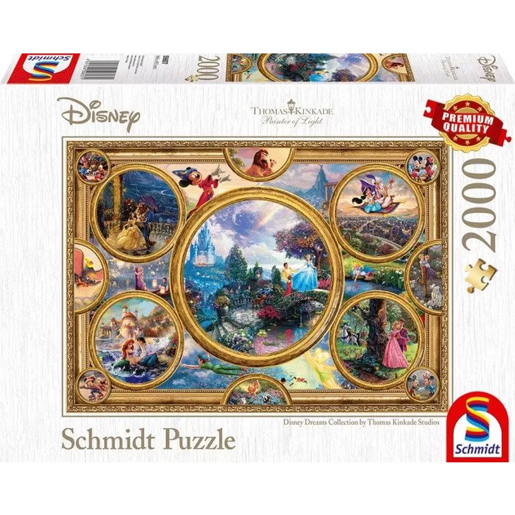 Schmidt Spiele Schmidt Disney Dreams Kollektion 2000 Stückonline kaufen MANOR