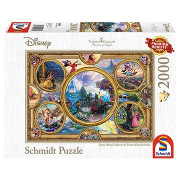 Puzzle Schmidt Collection Rêves de Disney - 2000 pièces - 12 ans et plus