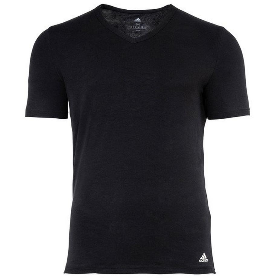 adidas Lot de 3 T-shirt Col V Coupe Droite  