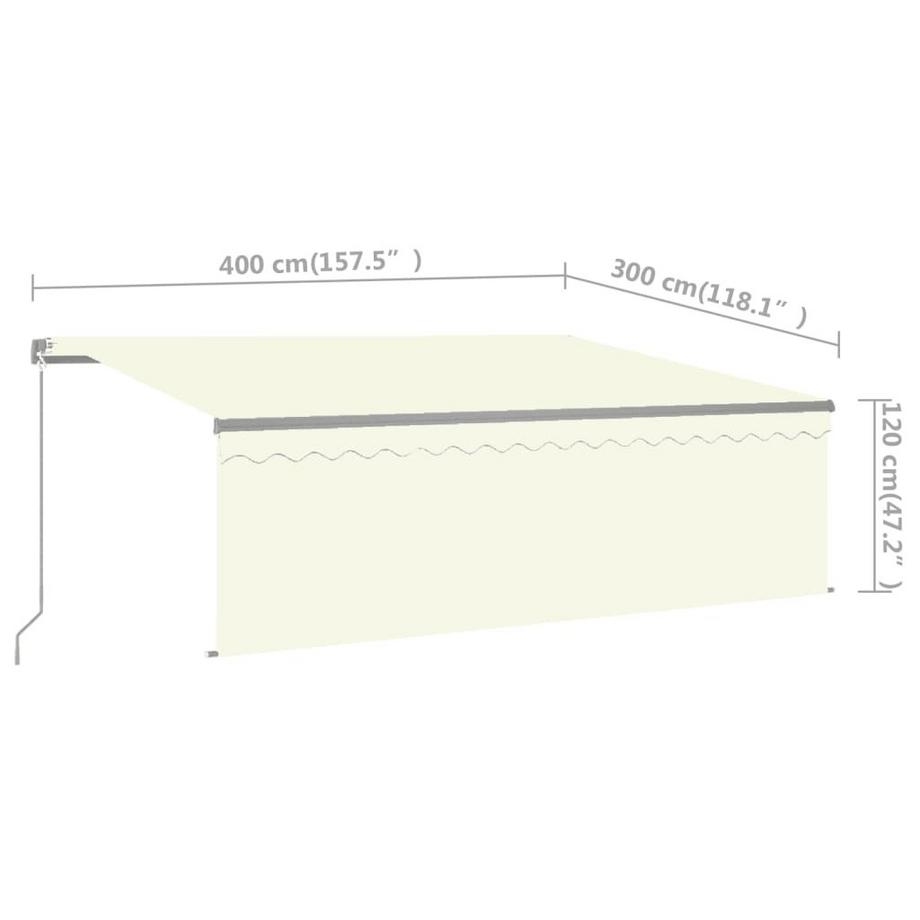 VidaXL tenda Alluminio  