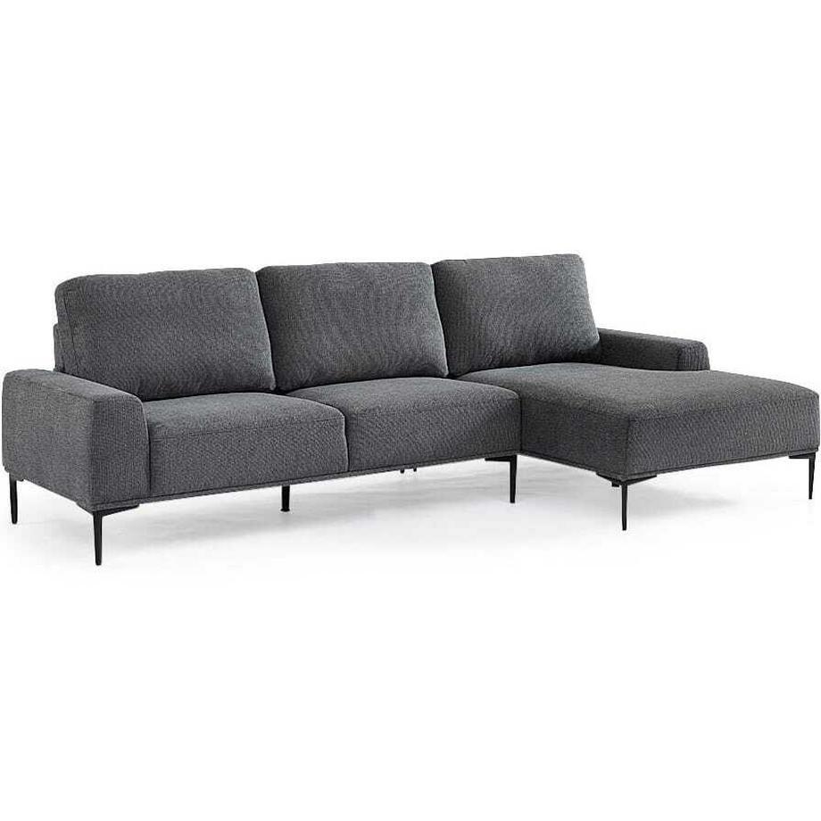 mutoni Canapé-lit Washington gris foncé  