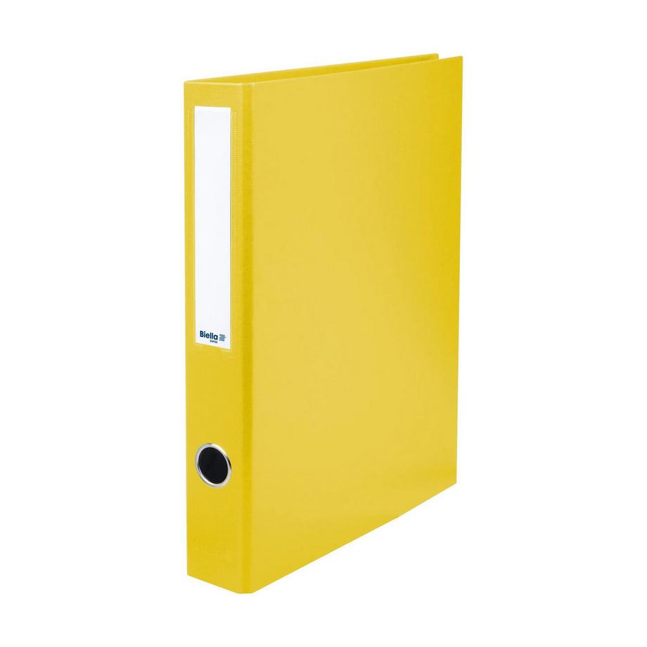 Biella BIELLA Zeigebuch Dinor-Quatro 4cm 126444.20 gelb, 4-Ring A4  
