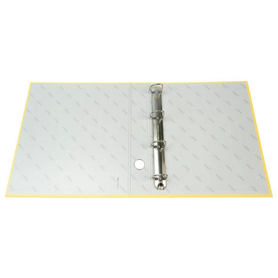 Biella BIELLA Zeigebuch Dinor-Quatro 4cm 126444.20 gelb, 4-Ring A4  