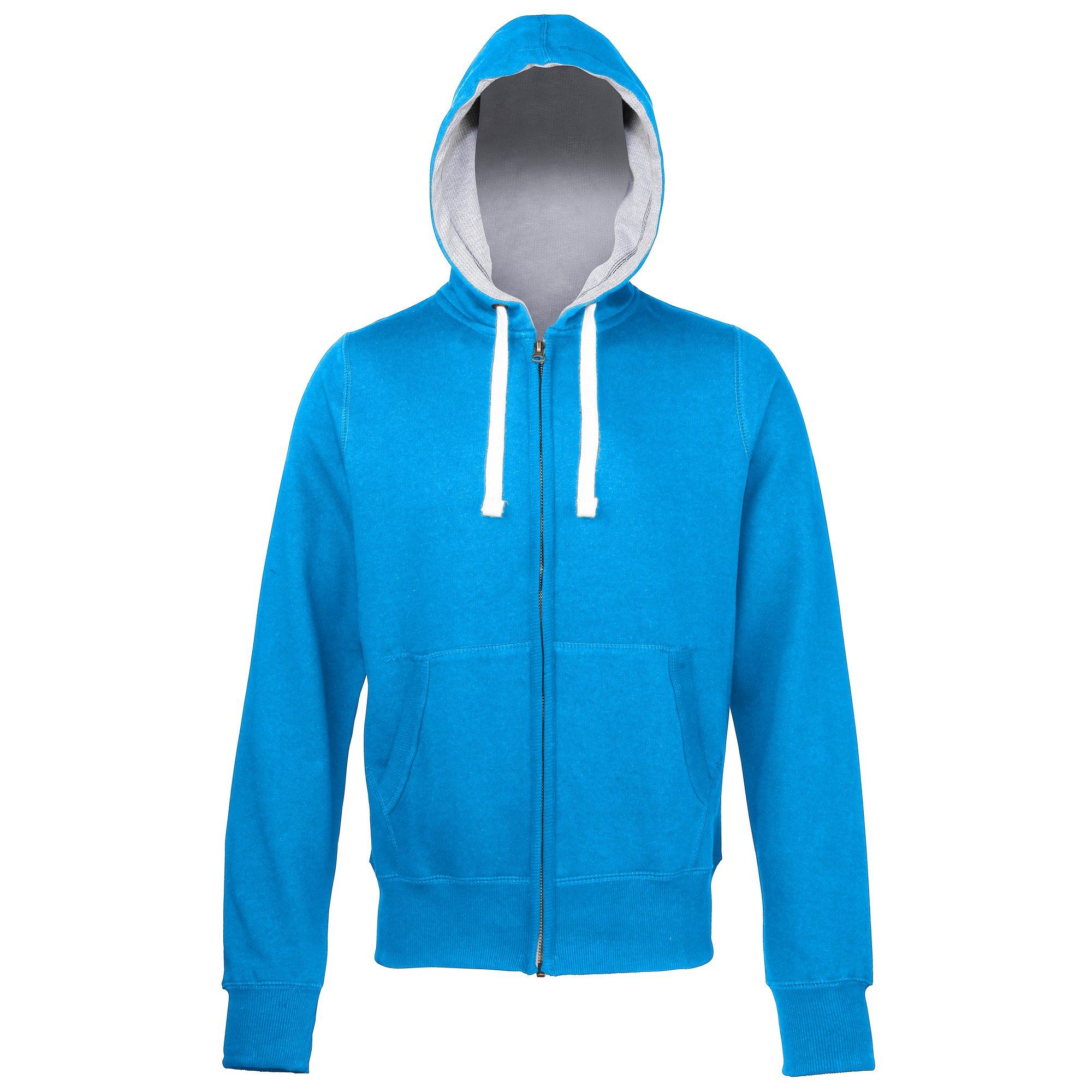 Image of Kapuzenjacke Kapuzenpullover Mit Reißverschluss Damen Blau S