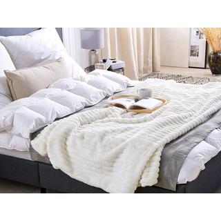 Beliani ABTEH Couverture Polaire Scandinave en Polyester  