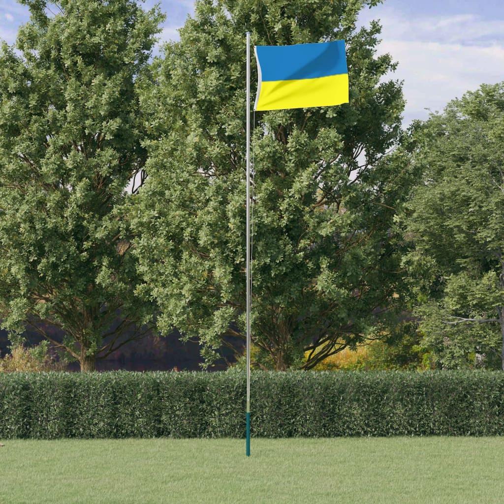 VidaXL  Drapeau de l’ukraine 