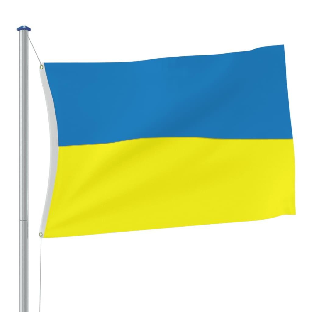 VidaXL  Drapeau de l’ukraine 